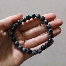 Load image into Gallery viewer, Snowflake Obsidian - Bracelet