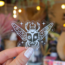 Load image into Gallery viewer, Magic Scarab Clear Sticker