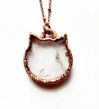 Load image into Gallery viewer, Crystal Cat Necklace