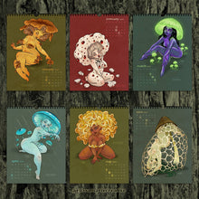 Load image into Gallery viewer, 2025 Pin-Up Calendar: The Toadstool Coven