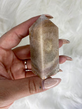 Load image into Gallery viewer, Pink Amethyst Flower Agate Tower