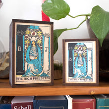 Load image into Gallery viewer, Tarot - 2 - The High Priestess Full Color Stash Box