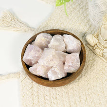 Load image into Gallery viewer, Angel Aura Rose Quartz Raw