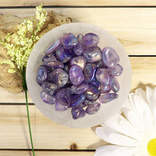 Load image into Gallery viewer, Angel Aura Amethyst Tumbles