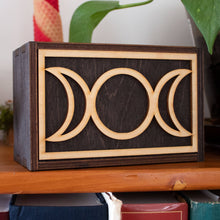 Load image into Gallery viewer, Triple Moon Stash Box