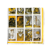 Load image into Gallery viewer, 100% Silk Scarf Tarot Card Bandana 17x17