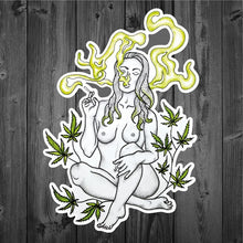 Load image into Gallery viewer, Green witch sticker