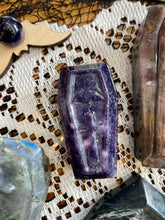 Load image into Gallery viewer, Crystal Carved Coffins ⚰️ Halloween