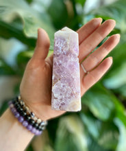 Load image into Gallery viewer, Amethyst Flower Agate Druzy Tower