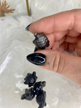 Load image into Gallery viewer, Silver Sheen Obsidian Mini Carvings
