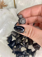 Load image into Gallery viewer, Silver sheen Obsidian Mini Carvings ✨Star Wars