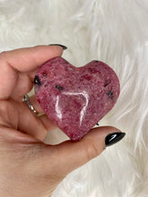 Load image into Gallery viewer, Rhodonite Large Heart