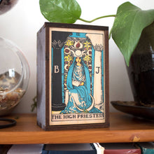 Load image into Gallery viewer, Tarot - 2 - The High Priestess Full Color Stash Box