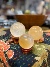 Load image into Gallery viewer, Honey Calcite Sphere