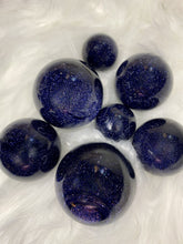 Load image into Gallery viewer, Blue Goldstone - Sphere