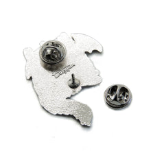 Load image into Gallery viewer, Pentacle Butthole Black Cat Enamel Pin