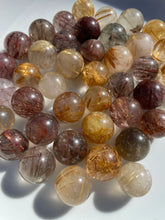 Load image into Gallery viewer, Rutilated Quartz Mini Spheres