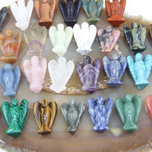 Load image into Gallery viewer, Small Protection Crystal Angel 1” $10