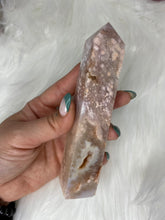 Load image into Gallery viewer, Pink Amethyst Flower Agate Tower