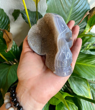 Load image into Gallery viewer, Druzy Agate Skull - Large