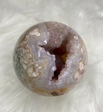 Load image into Gallery viewer, Pink Amethyst Flower Agate Spheres