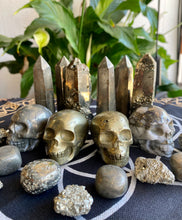 Load image into Gallery viewer, Pyrite Skull