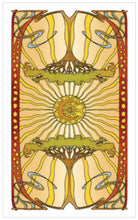 Load image into Gallery viewer, Golden Art Nouveau Tarot Mini