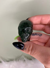 Load image into Gallery viewer, Carved Crystal Alien Skull