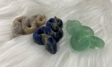 Load image into Gallery viewer, Crystal Carved Snakes - Small