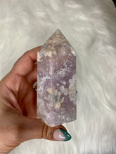 Load image into Gallery viewer, Amethyst Flower Agate Druzy Tower