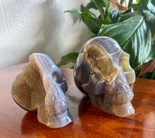 Load image into Gallery viewer, Druzy Agate Skull - Large