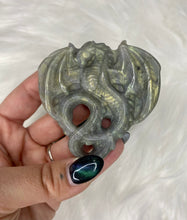 Load image into Gallery viewer, Labradorite Dragon Carving