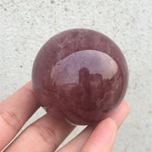 Load image into Gallery viewer, Strawberry Quartz Sphere