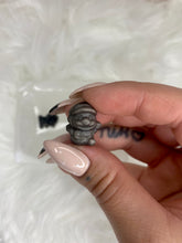 Load image into Gallery viewer, Silver Sheen Obsidian Mini Carvings