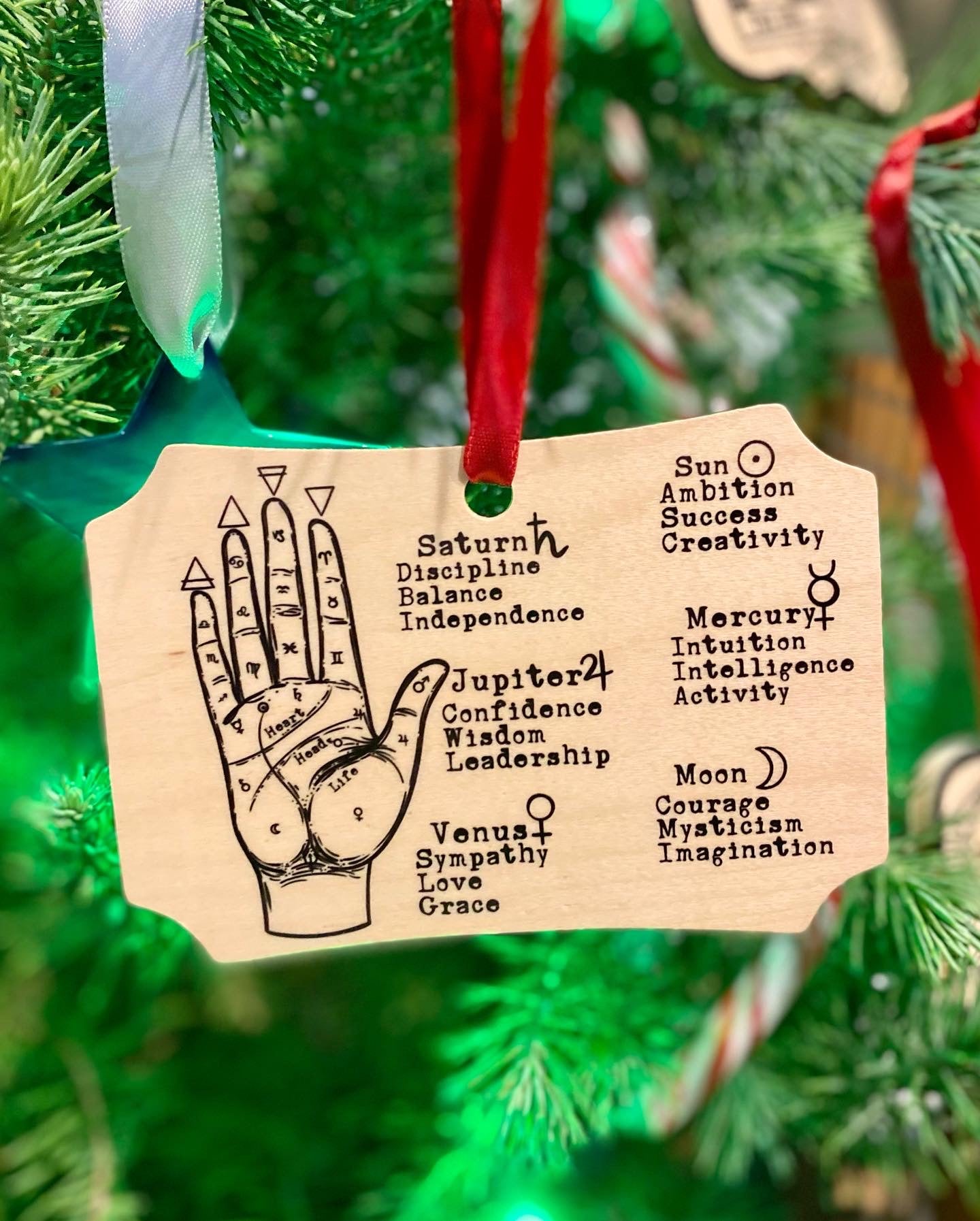 Palmistry Ornament – The Cosmic Exchange