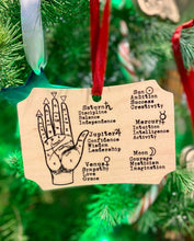 Load image into Gallery viewer, Palmistry Ornament