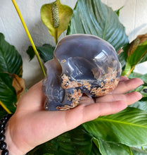 Load image into Gallery viewer, Druzy Agate Skull - Large