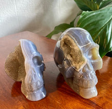 Load image into Gallery viewer, Druzy Agate Skull - Large