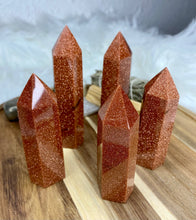 Load image into Gallery viewer, Red Goldstone - Towers