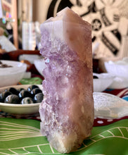 Load image into Gallery viewer, Amethyst Flower Agate Druzy Tower
