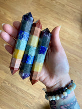 Load image into Gallery viewer, Chakra Double Terminated points-Large