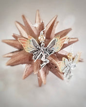 Load image into Gallery viewer, Fairy Wing Earrings- Sterling Silver