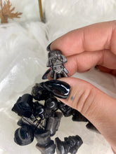 Load image into Gallery viewer, Silver sheen Obsidian Mini Carvings ✨Star Wars