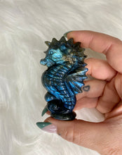 Load image into Gallery viewer, Labradorite Carved Seahorse