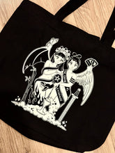 Load image into Gallery viewer, The Cosmic Exchange Mural by Nico Salazar Tote Bags
