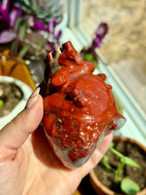 Load image into Gallery viewer, Crystal Carved Anatomical Hearts
