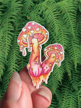 Load image into Gallery viewer, Mushroom Mini Sticker - Assorted of 10 Designs
