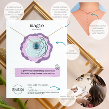 Load image into Gallery viewer, Fluorite Luxe Necklace for Magic
