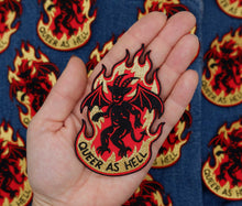 Load image into Gallery viewer, Queer As Hell - Embroidered Patch
