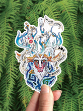 Load image into Gallery viewer, Deer Spirit - Vinyl Sticker - Mononoke
